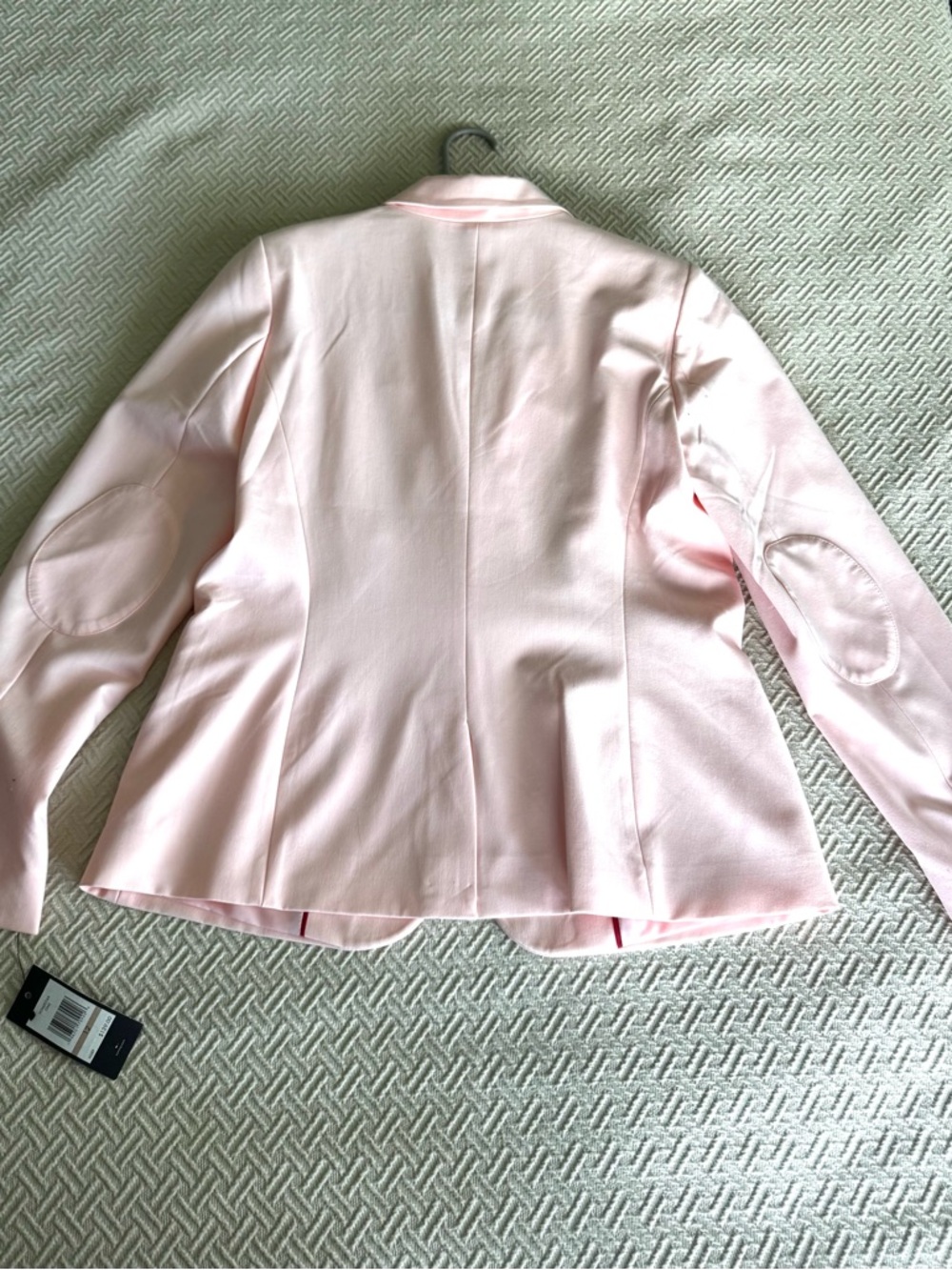 Tommy Hilfiger Light Pink Single-Button Blazer - Picture 4 of 5